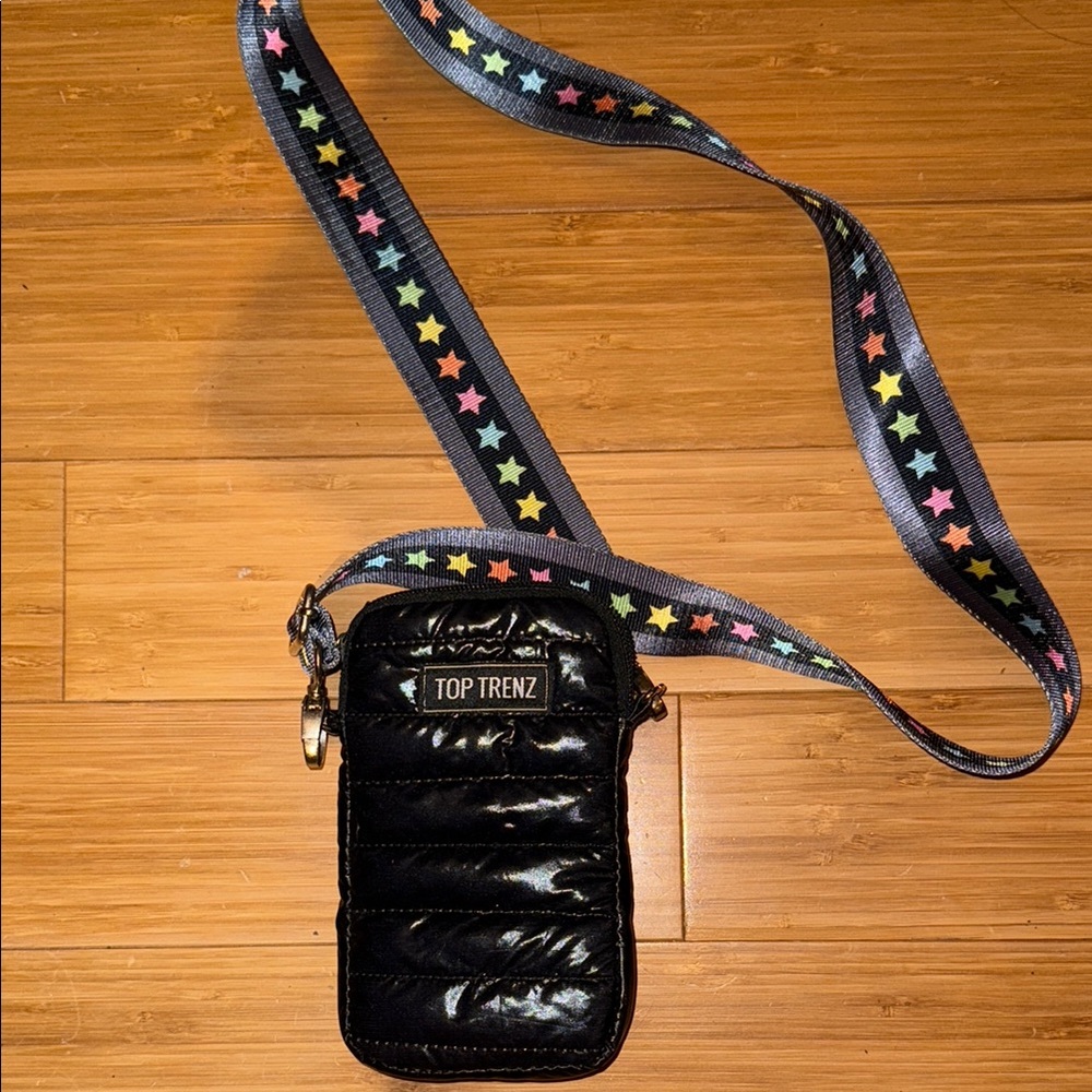Black Crossbody Phone Bag